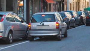 aparcamiento doble fila